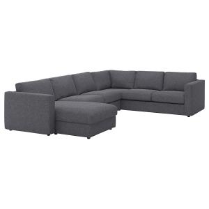 IKEA - funda sofá esquina 5  chaisel, Gunnared gris Gunnare…