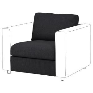 IKEA - módulo 1 asiento, Hillared antracita Hillared antrac…