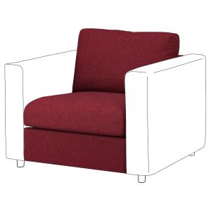 IKEA - módulo 1 asiento, Lejde rojomarrón Lejde rojo/marrón…