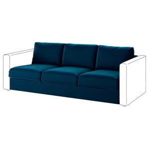 IKEA - Módulo 3 asientos Djuparp azul verdoso oscuro