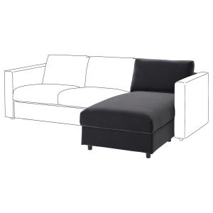 IKEA - módulo de chaiselongue, Djuparp gris oscuro - Hemos…