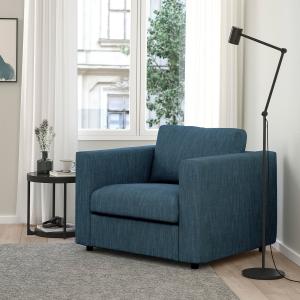 IKEA - sillón, Hillared azul oscuro Hillared azul oscuro