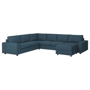 IKEA - sofá 5 plazas esquina,  chaiselongue con reposabrazo…