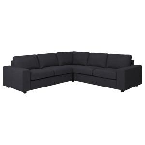 IKEA - sofá rinconera de 4 plazas, con reposabrazos anchosH…