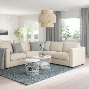 IKEA - sofá rinconera de 4 plazas, Gunnared beige - Hemos b…