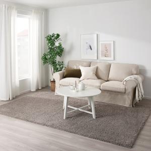 IKEA - alfombra, pelo largo, beige claro, 200x300 cm beige…