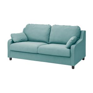 IKEA - Funda para sofá de 3 plazas Hakebo turquesa claro