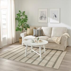 IKEA - alfombra intexterior, beigegris oscuro, 160x230 cm b…