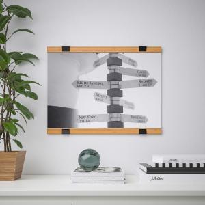 IKEA - soporte póster, bambú, 61 cm bambú 61 cm