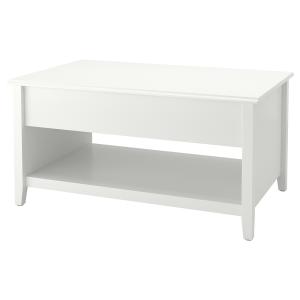 IKEA - mesa de centro regulable, blanco, 97 cm blanco
