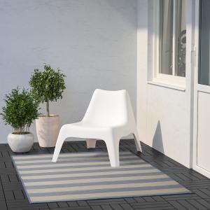 IKEA - alfombra para interior y exterior, beigeazul claro,…