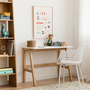 Lab escritorio blanco infantil