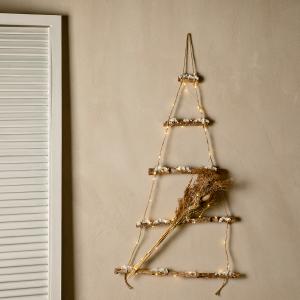 Xmas árbol colgante de madera