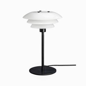 Dyberg Larsen DL20 lámpara de mesa, vidrio, negro