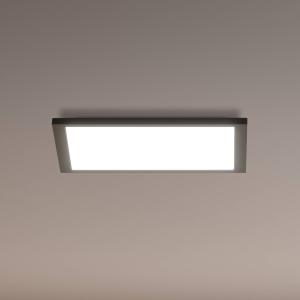 WiZ Panel LED para plafón, negro, 30x30 cm