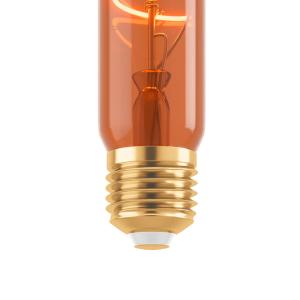 EGLO Tubular LED E27 4W T30 1.600K filamento cobre