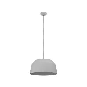 EGLO Contrisa lámpara colgante en gris, 1 luz, Ø 52 cm