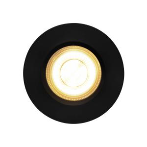 Nordlux Lámpara empotrada LED Dorado Smart, negro