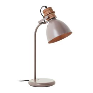 Brilliant Lámpara de mesa Erena, cabezal orientable, color…