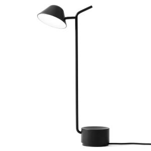Audo Copenhagen Audo Peek lámpara de mesa LED, negro