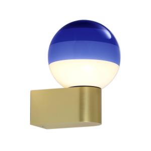 MARSET Dipping Light A1 Aplique de pared LED, azul/oro