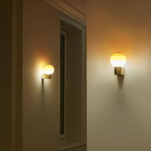 MARSET Dipping Light A1 Aplique de pared LED, naranja/oro