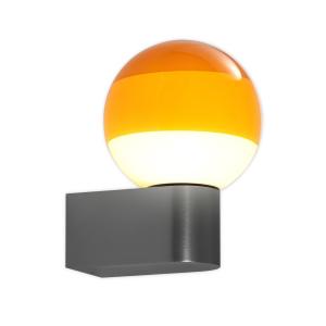 MARSET Dipping Light A1 Aplique de pared LED, naranja/gris