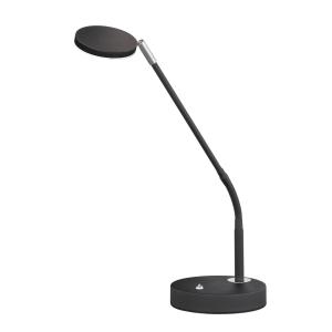FH Lighting Lámpara de mesa LED Lunia, atenuable, negro are…