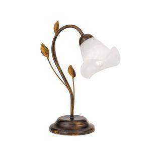 ORION Lámpara de mesa Sisi estilo florentino, envejecido