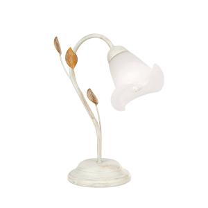 ORION Lámpara de mesa Sisi estilo florentino, marfil-oro
