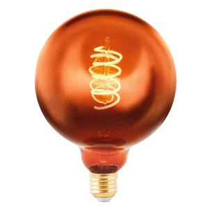 EGLO LED globo E27 G125 4W 2.000K filamento cobre
