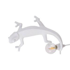 SELETTI Aplique decorativo LED Chameleon Lamp Going Up USB