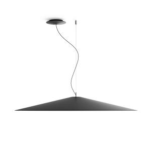 Luceplan Koinè Lámpara colgante LED 927 Ø110cm negro