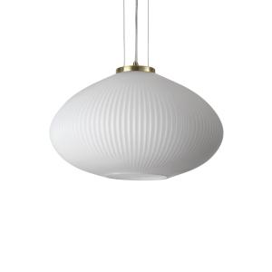 Ideallux Ideal Lux Plisse lámpara colgante Ø 45 cm