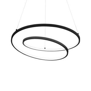 Ideallux Ideal Lux Oz Lámpara colgante LED Ø 80 cm negro