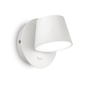 Ideallux Ideal Lux Gim aplique LED cabeza ajustable blanco