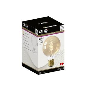 Calex E27 G80 3,8W filamento LED Flex 821 oro dim