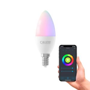 Calex Smart vela LED E14 B35 4,9W CCT RGB