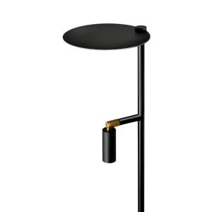 Carpyen Lámpara de pie LED Kelly foco ajustable negro/oro