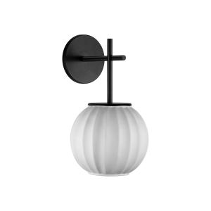 Carpyen Aplique Mei, bola de porcelana, texturizado negro