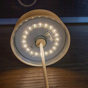Eco-Light Lámpara de mesa LED con batería Cocktail, dim oro…