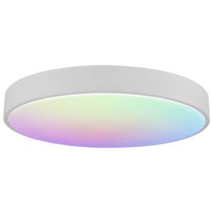 Lindby Smart lámpara de techo LED Innes blanco Ø38cm RGB CC…