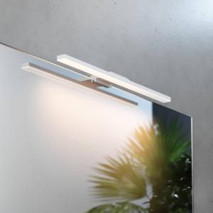 MCJ Lámpara de espejo LED Triga, IP44, blanco, 40cm, 3.000K