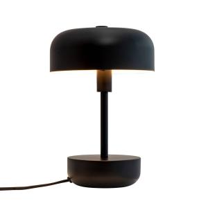Dyberg LARSEN Lámpara de mesa Haipot, IP20, negra