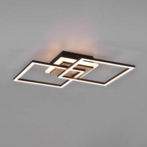 Reality Leuchten Plafón LED Giro 3 luces angular control re…