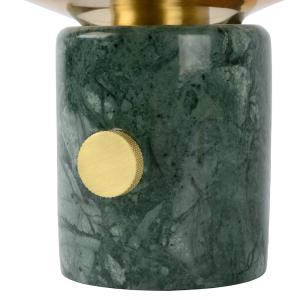 Lucide Lámpara de mesa Charlize, verde jaspeado/ámbar