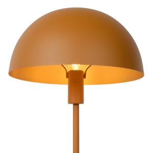 Lucide Lámpara de mesa de acero Siemon, Ø 25 cm, amarillo o…
