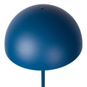 Lucide Lámpara de pie Siemon de acero, Ø 35 cm, azul