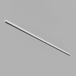LI-EX Lámpara colgante LED de oficina Remote 190cm blanca