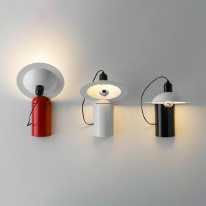 Stilnovo Lampiatta lámpara pared/mesa LED, rojo